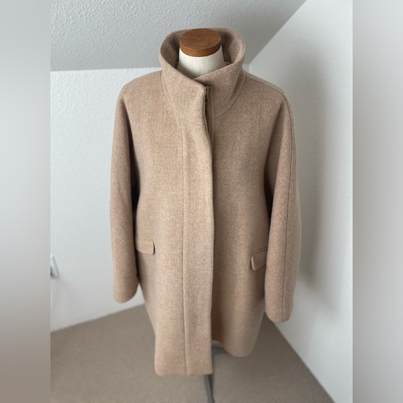 J CREW coat in Italian stadium-cloth wool size 24 NWOT - Picture 11 of 15